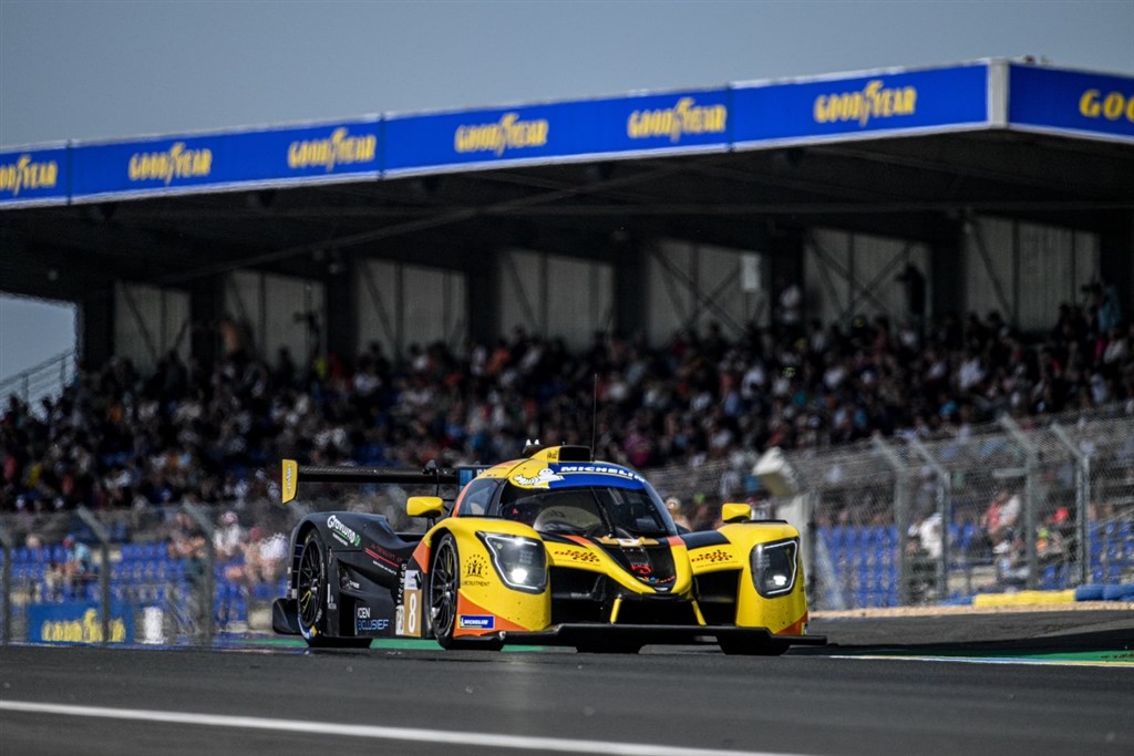 Sebastian Gravlund kæmpede med i toppen på Le Mans.
(Foto: FotoSpeedy)